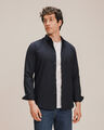 Camisa Slim Azul,AZUL MARINO